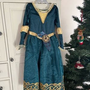 Disney store princess Merida from Brave dress